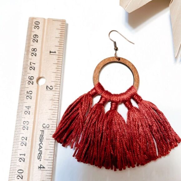 Boho statement earrings #784 - Picture 4 of 5